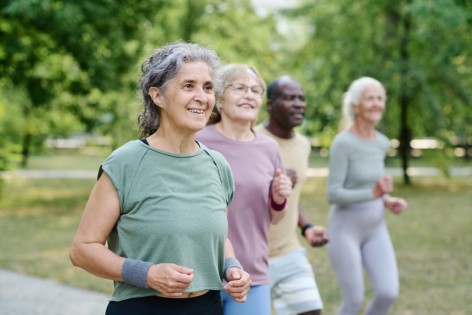 Teilnehmer einer Gesundheitsinitiative